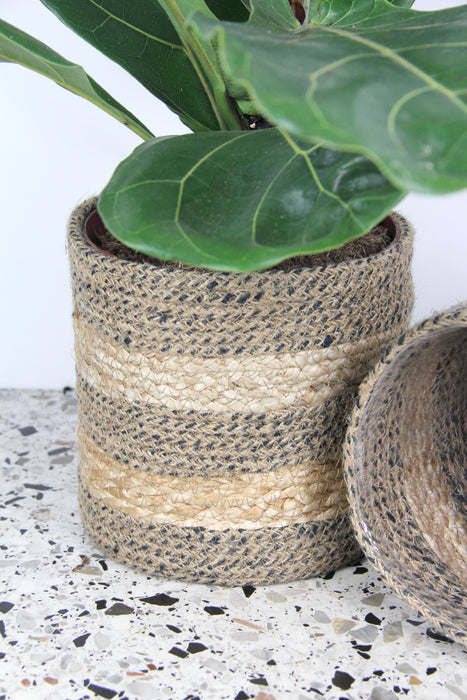 Cache-pot tons naturels
