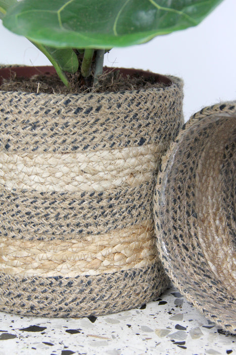 Cache-pot tons naturels